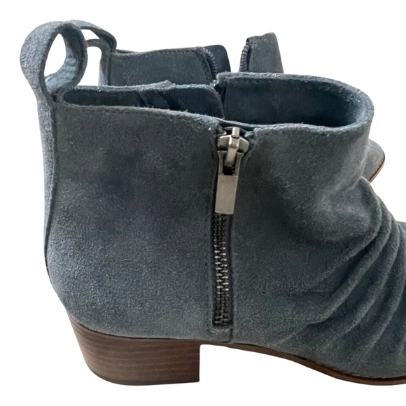 NEW Women's Blue Suede Ankle Boots Size 7.5 - Picture 15 of 15